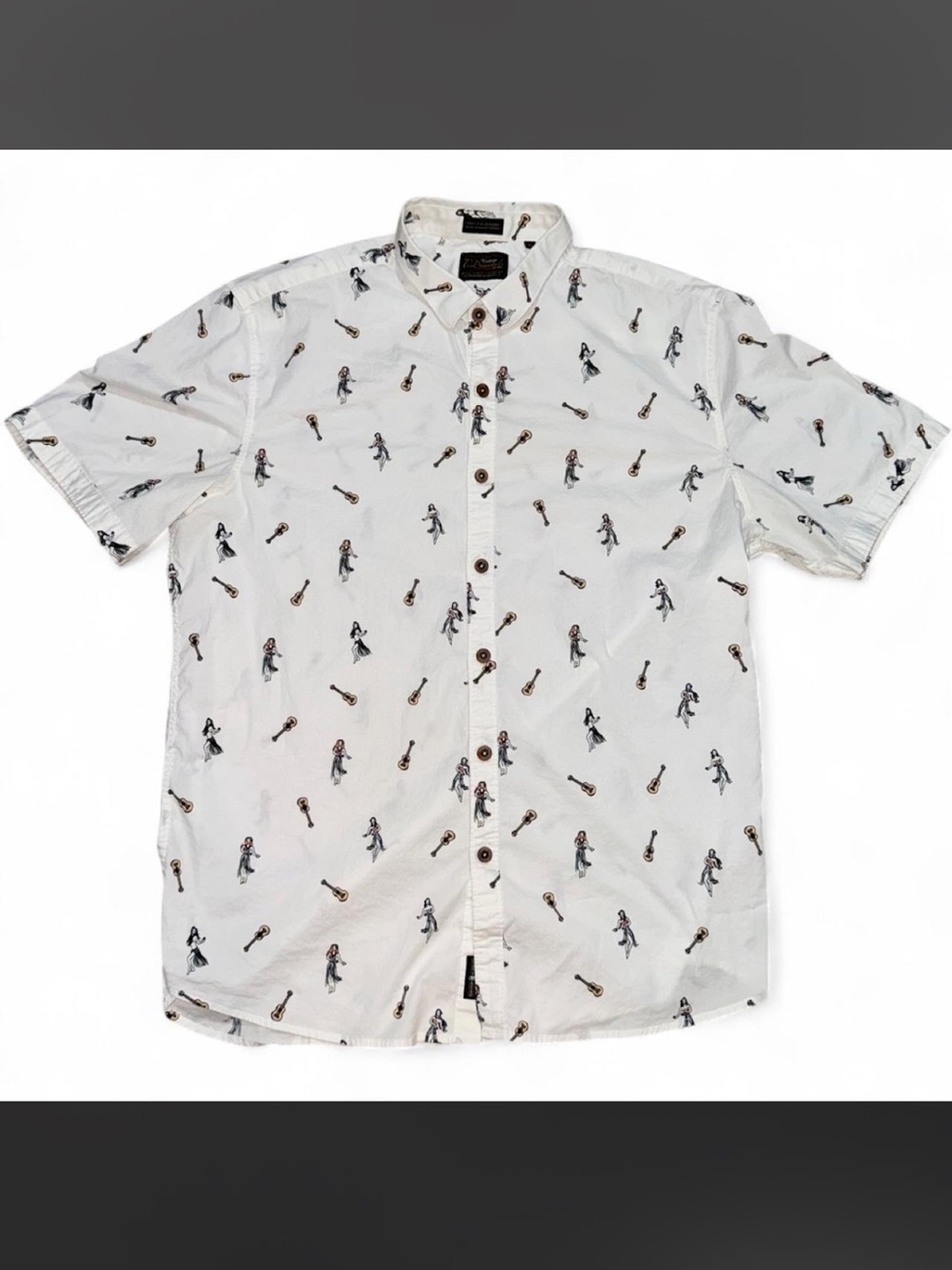 Vintage 7 Diamonds Button Up - XL
